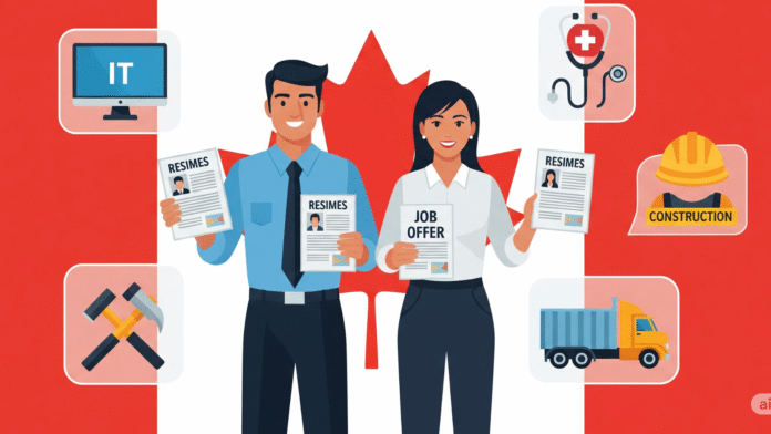 Jobs in Canada for Indians with Work Permit 2025